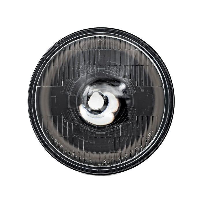 High/Low Beam Black 13W LED 575 with HDR Smoked Switchback Halo with Original Glass