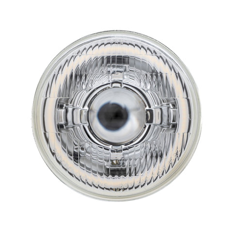 Low Beam Chrome 30W LED 575 with HDR Switchback Halo with Original Gla ...